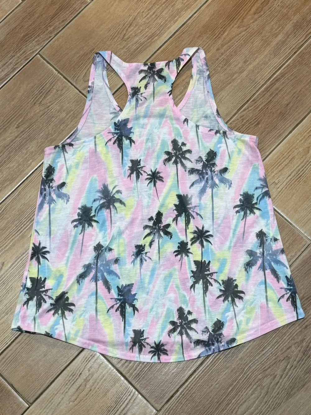 Justice Pastel Tie-Dye Palm 